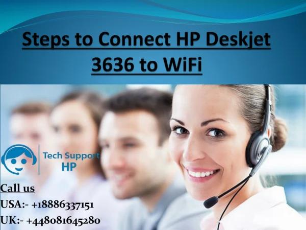 Steps to Connect HP Deskjet 3636 to WiFi