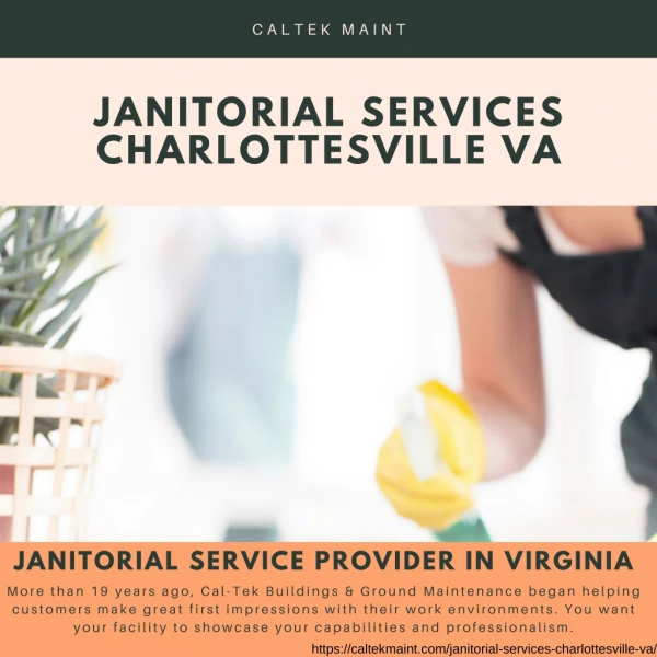 Janitorial Services Charlottesville VA