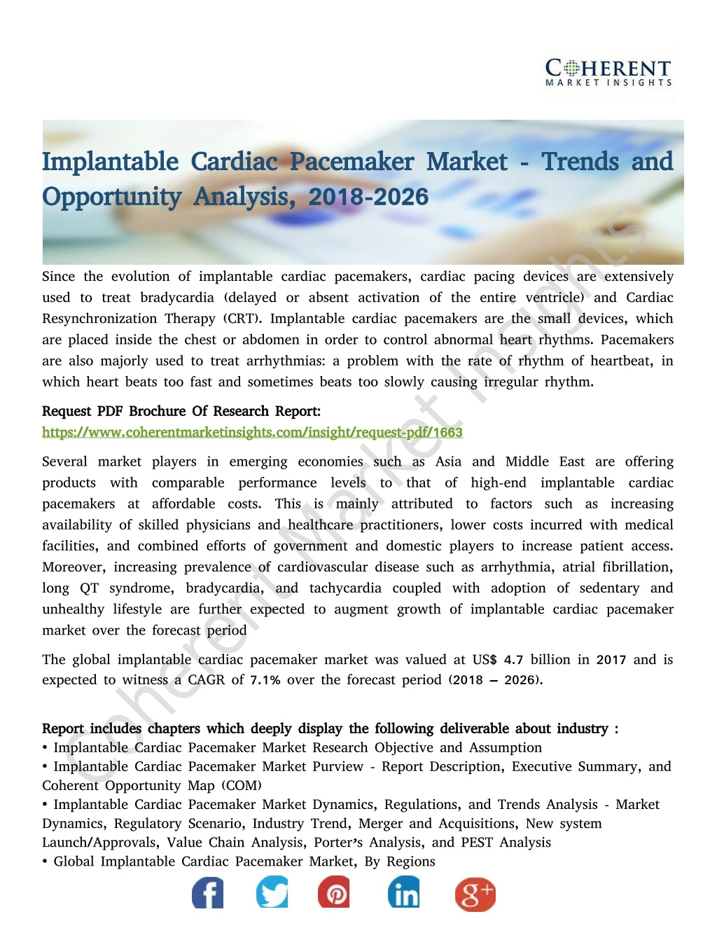 implantable cardiac pacemaker market trends