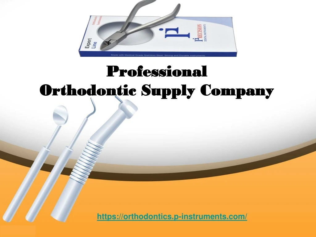 professional orthodontic supply company