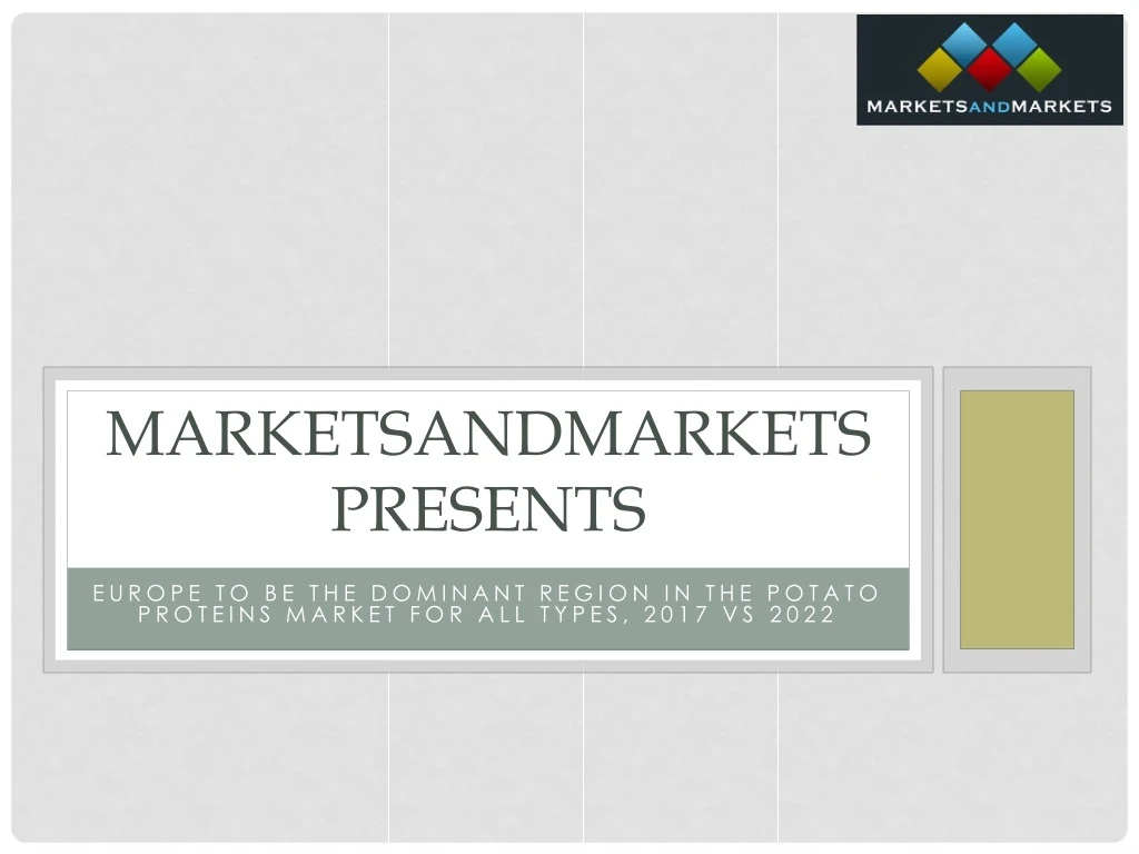 marketsandmarkets presents