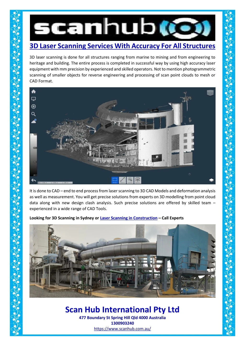 3d laser scanning services with accuracy