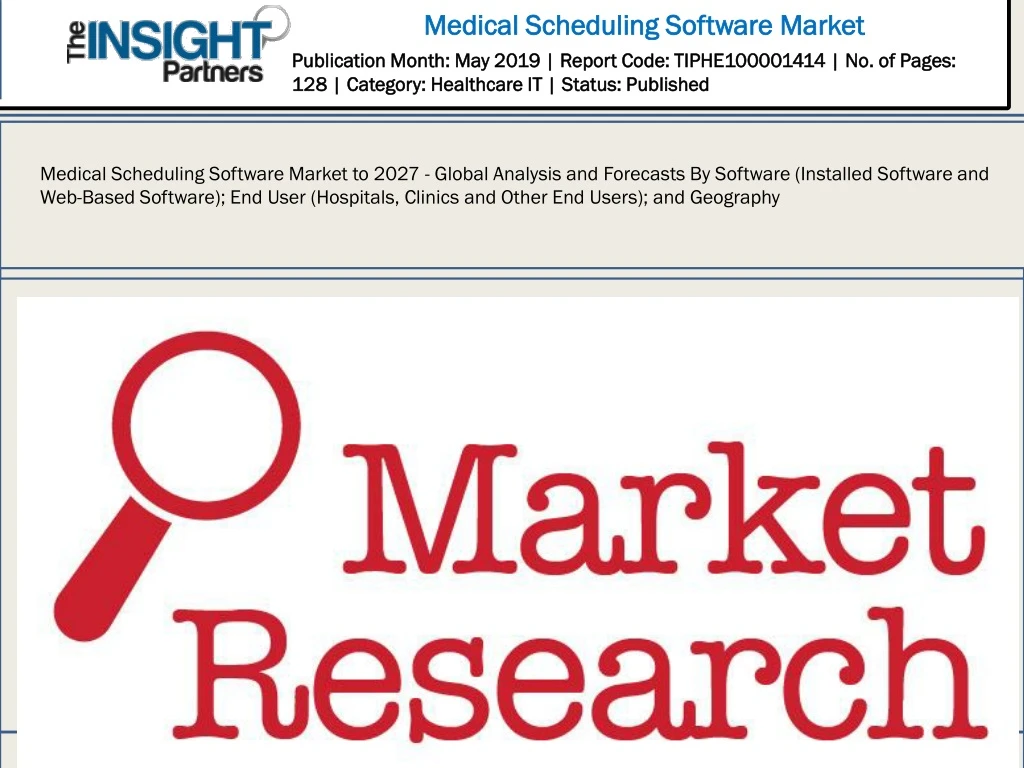 medical scheduling software market