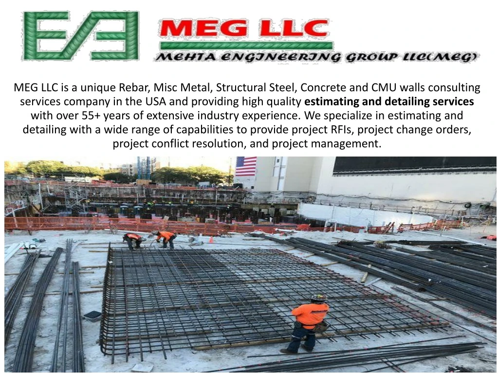 meg llc is a unique rebar misc metal structural