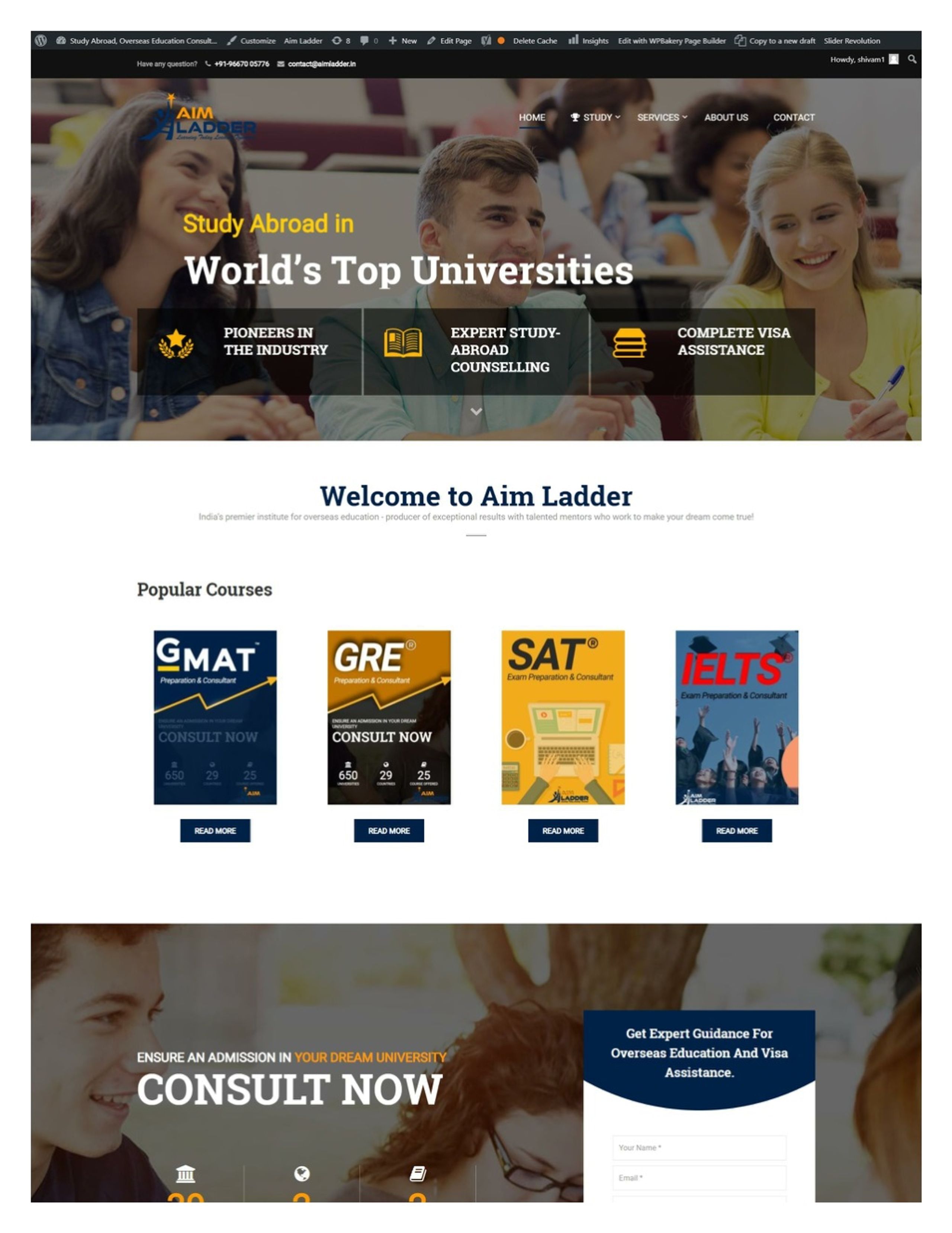 PPT - Study Abroad in World's Top Universities. PowerPoint Presentation ...