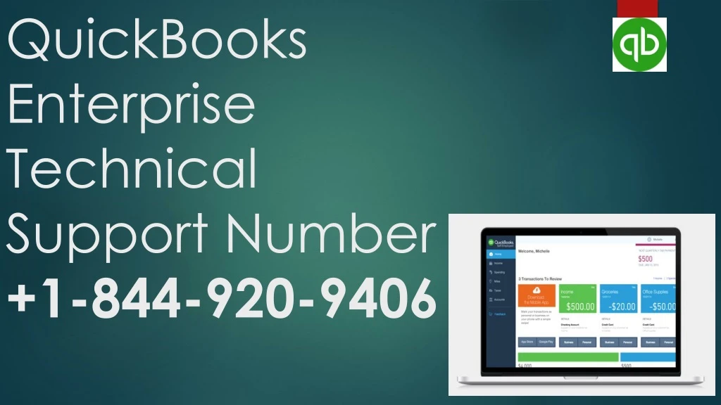 quickbooks enterprise technical support number 1 844 920 9406