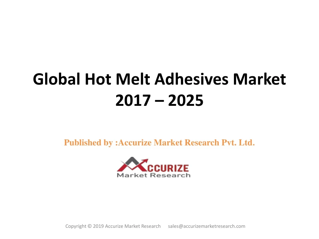 global hot melt adhesives market 2017 2025