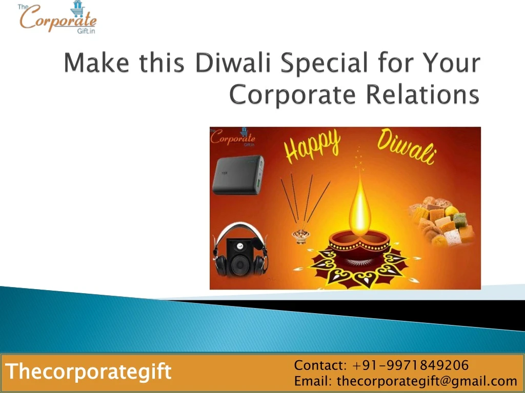 make this diwali special for your corporate relations