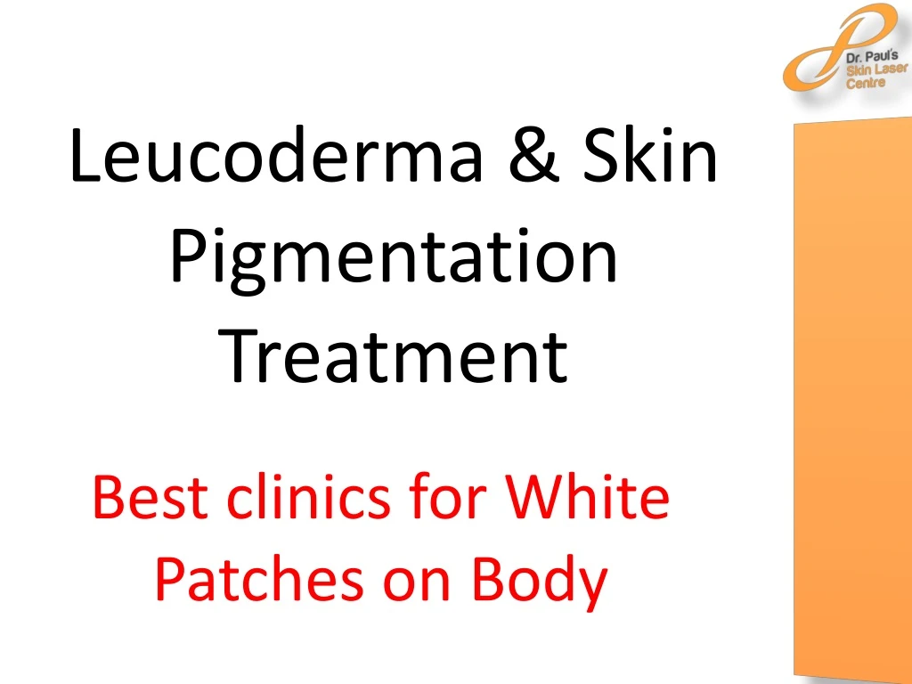 leucoderma skin pigmentation treatment