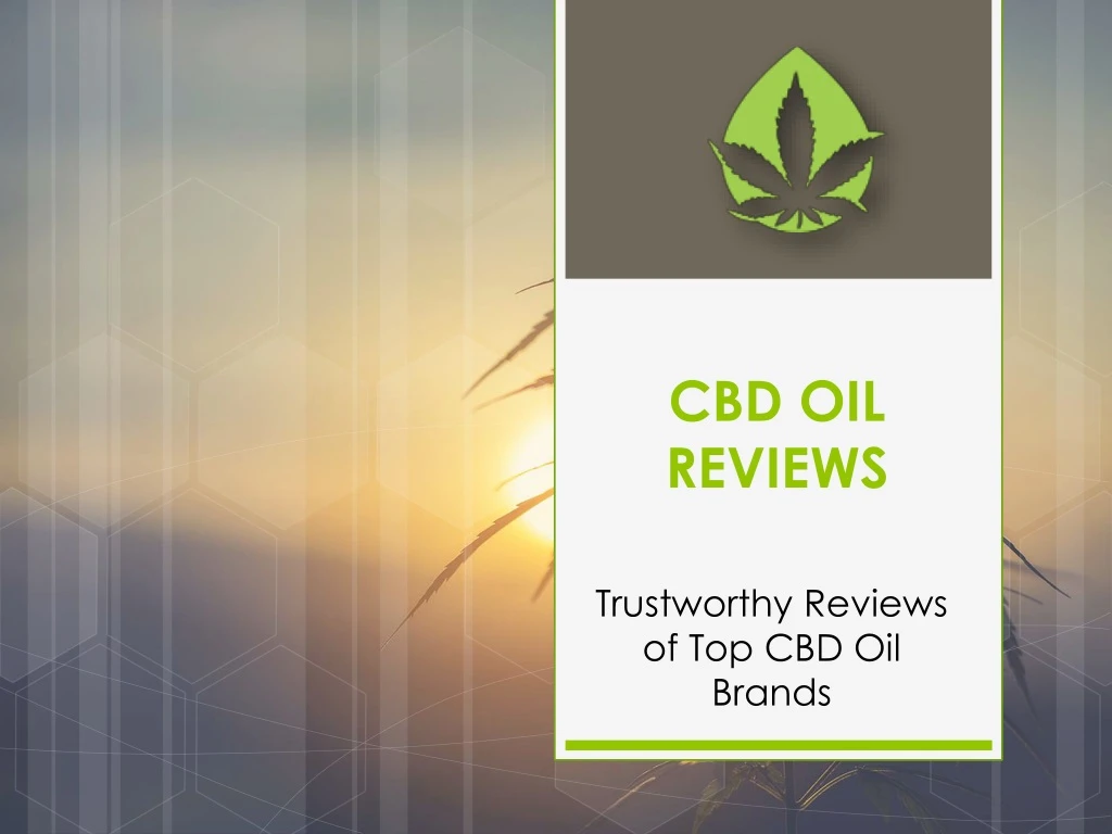 cbd oil reviews