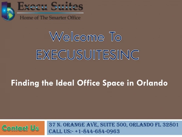 Office Space For Lease Orlando