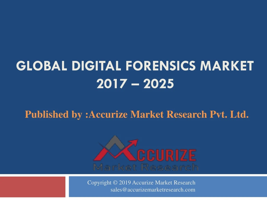 global digital forensics market 2017 2025