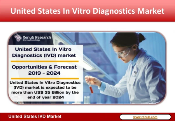 United States In Vitro Diagnostics Market forecast to be US$ 35 Billion by 2024