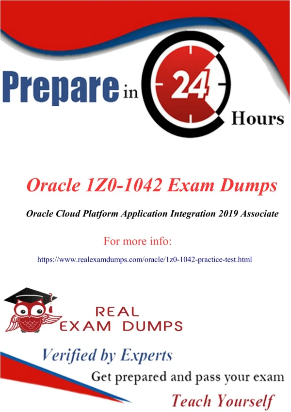 Get Valid 1z0-1042 Practice Test For 1z0-1042 Practice Q&A Exam With Free Experts Tips By Realexamdumps.com