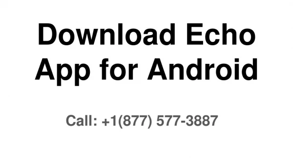 Download Echo App for Android