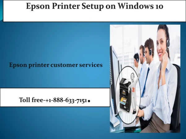 Setup Epson Printer on Windows 10