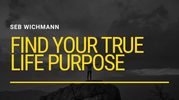 How to Find Purpose in Life and Settle Professionally?