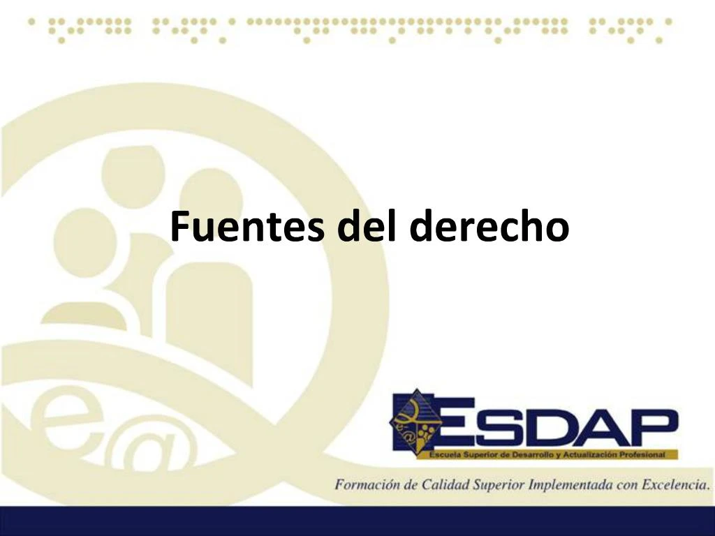 Ppt Fuentes Del Derecho Powerpoint Presentation Free Download Id