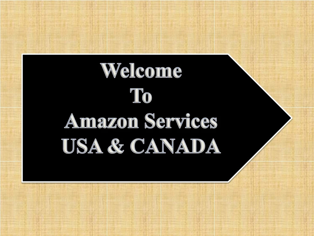 welcome to amazon services usa canada