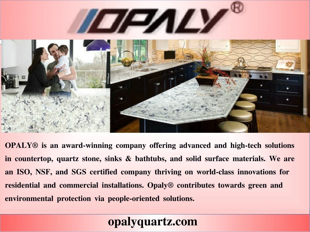 opaly is an award winning company offering
