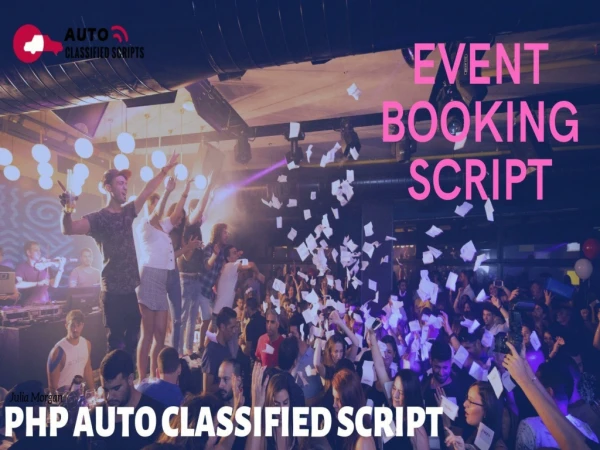 Event booking script | Open Source Event Booking Script