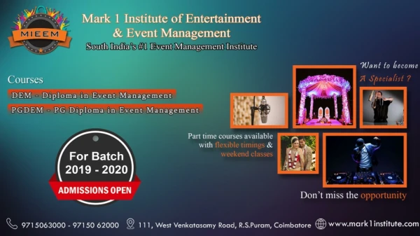 Mark1 | Best event management company in Coimbatore | chennai