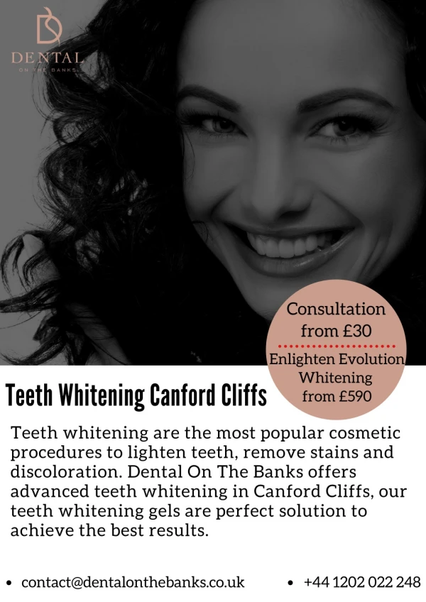 Teeth Whitening Canford Cliffs