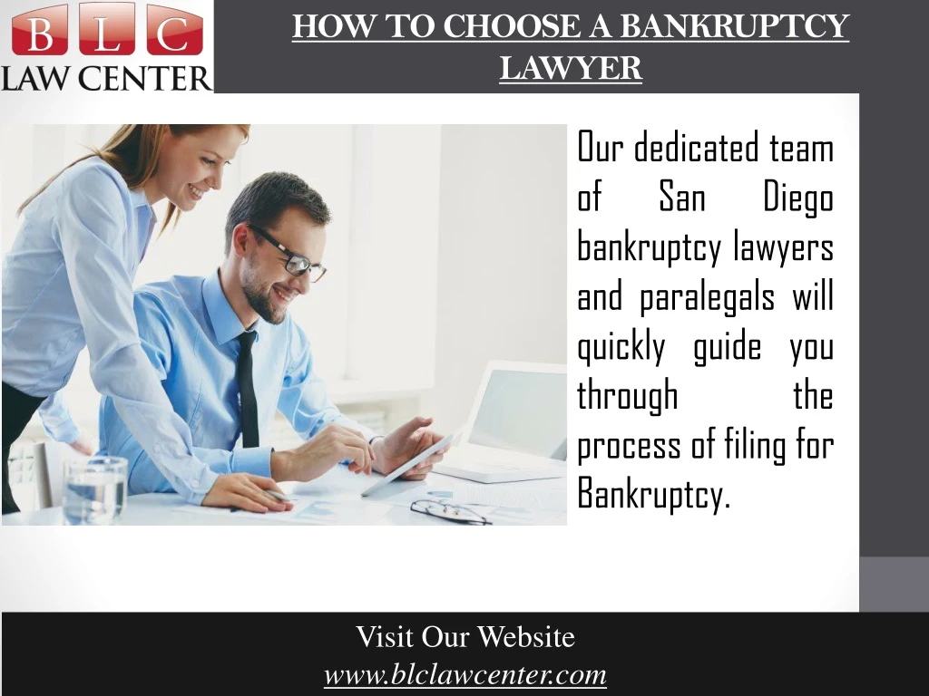 how to choose a bankruptcy lawyer