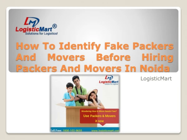 How to Identify Fake Packers and Movers before Hiring Packers and Movers in Noida