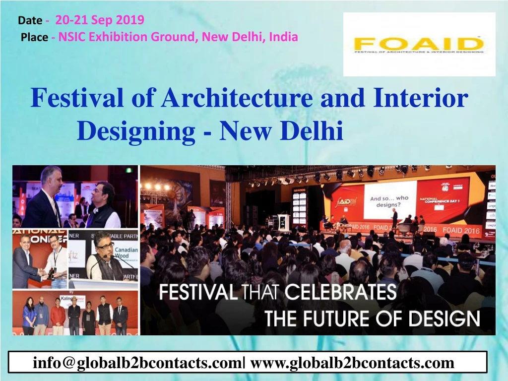 festival of architecture and interior designing new delhi