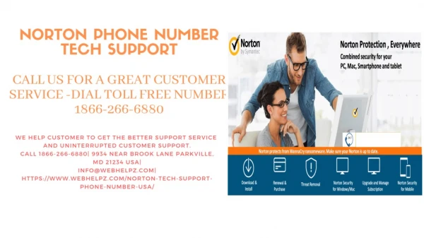 Norton Tech 1(866)-266-6880 Support Phone Number-Norton USA & CANADA Toll Free