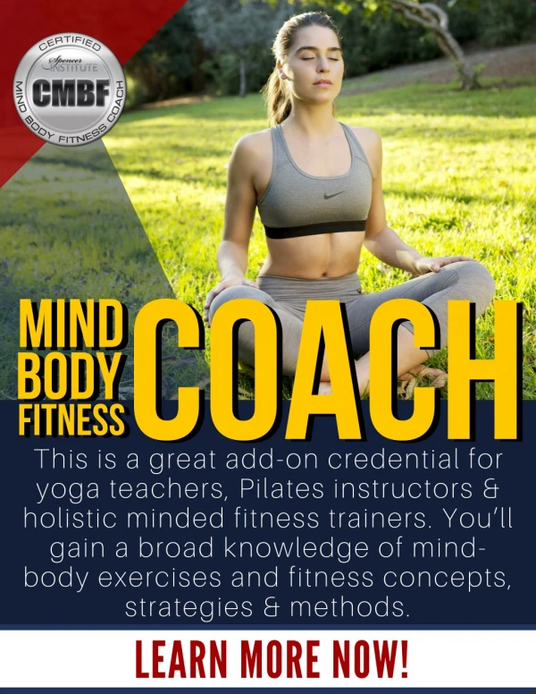 Mind Body Fitness Coach Certification