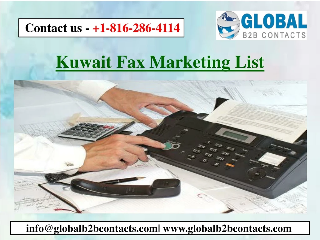 kuwait fax marketing list