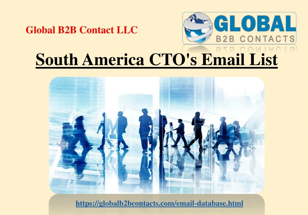 south america cto s email list