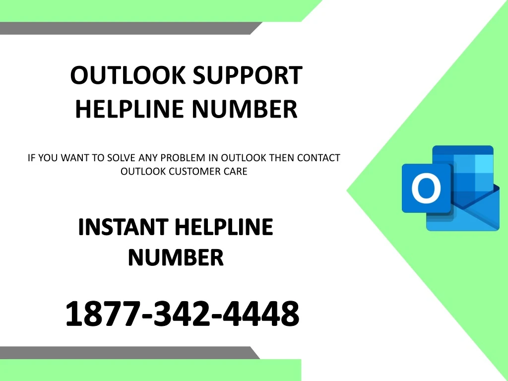 outlook support helpline number