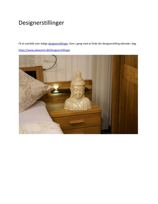 designerstillinger