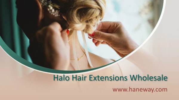 Click Here for Halo Hair Extensions Wholesale - www.haneway.com