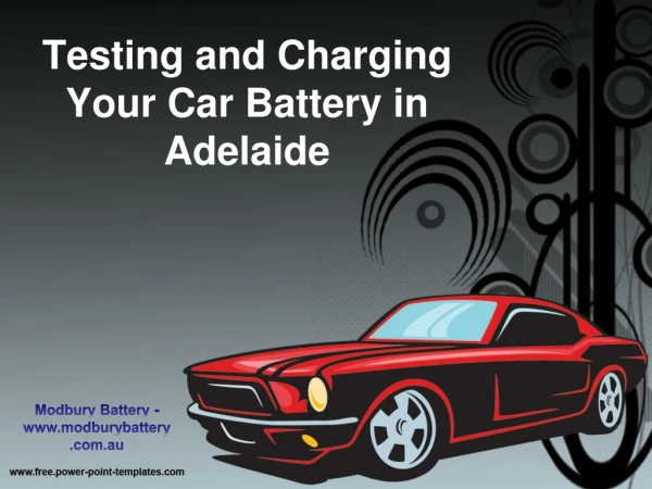 Testing and Charging Your Car Battery in Adelaide