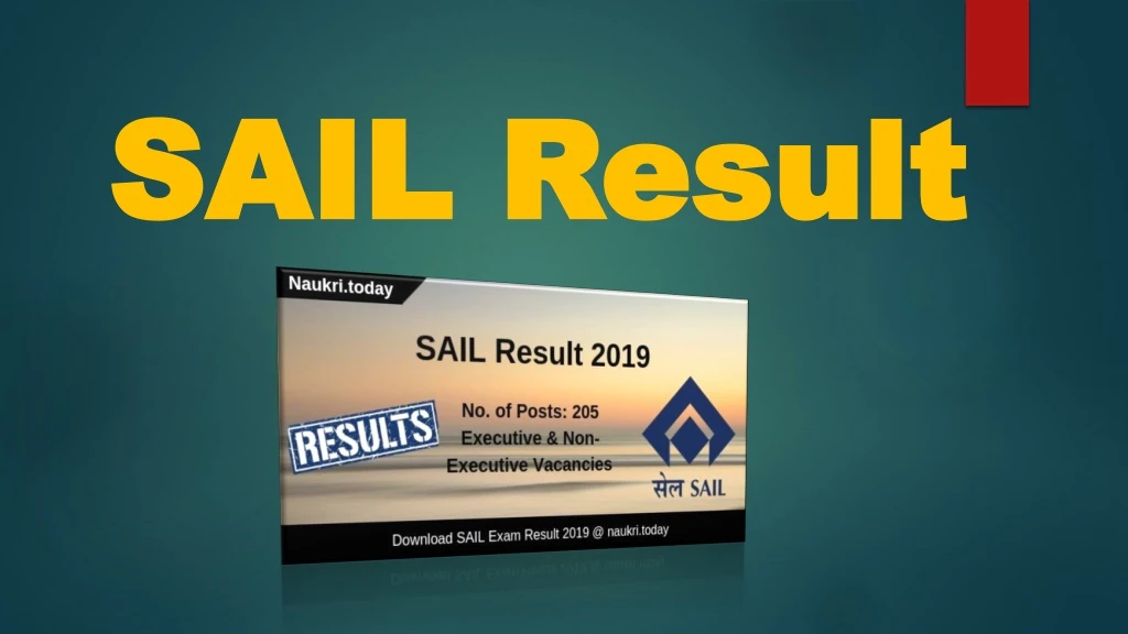 sail result sail result