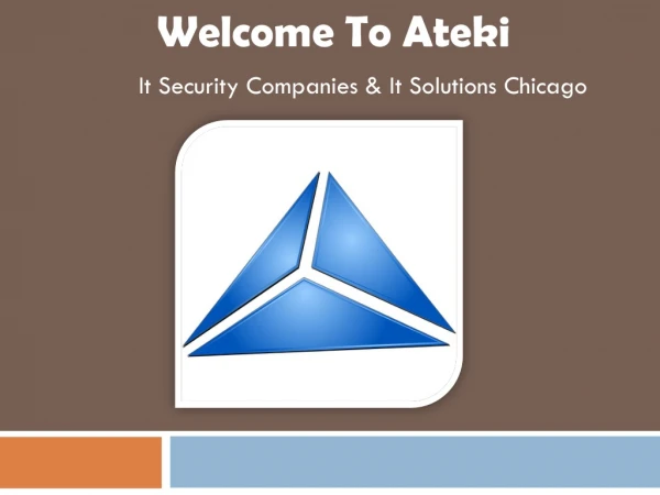 It Security Companies & It Solutions Chicago