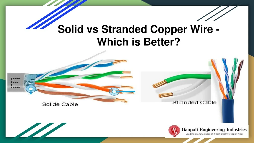 solid vs stranded copper wire which is better
