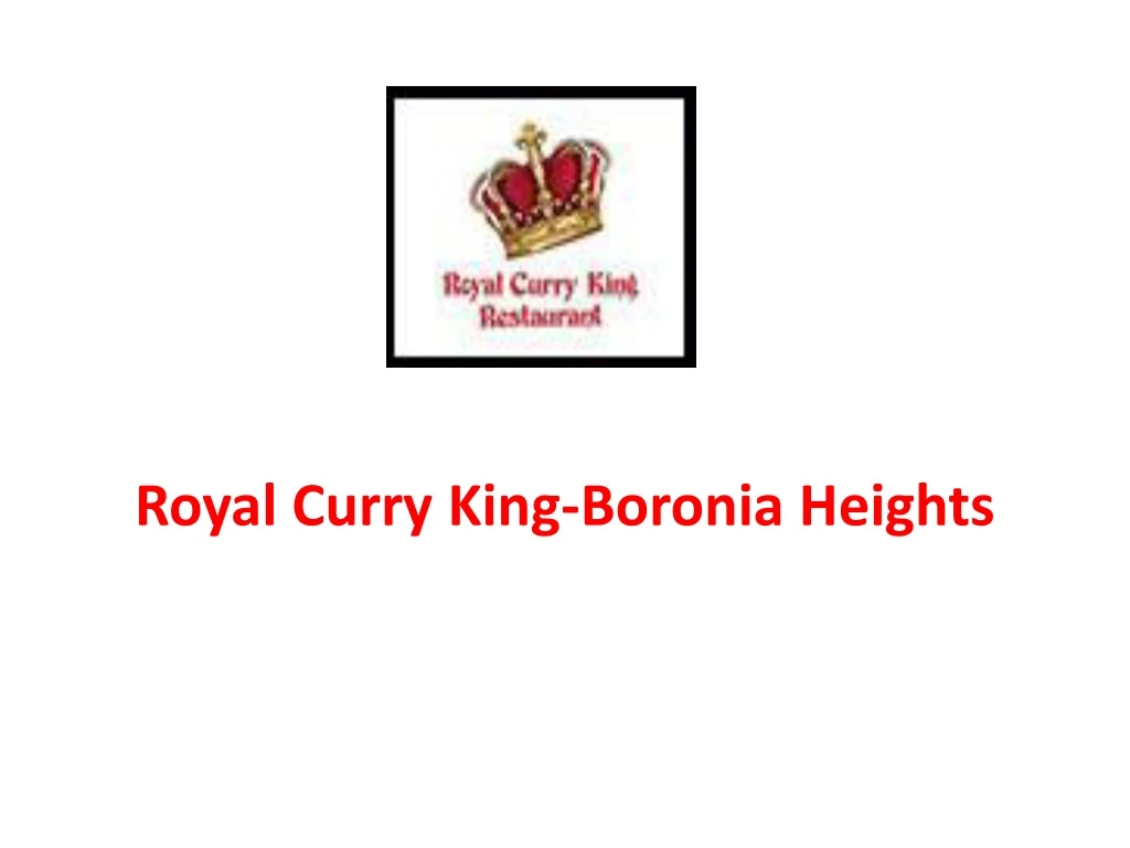 royal curry king boronia heights