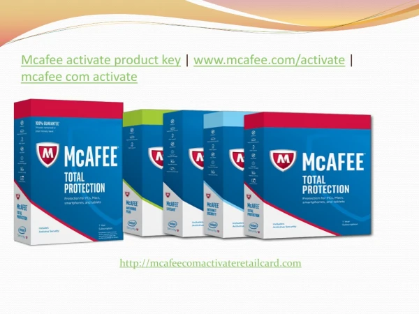 mcafee.com/activate retailcard