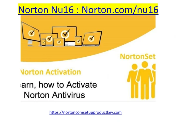 Norton.com/nu16|norton.com/setup