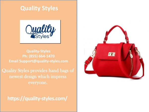 Phone Number 855-664-1470 - Quality Styles.com