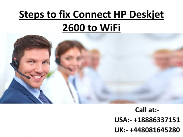 Steps to fix Connect HP Deskjet 2600 to WiFi