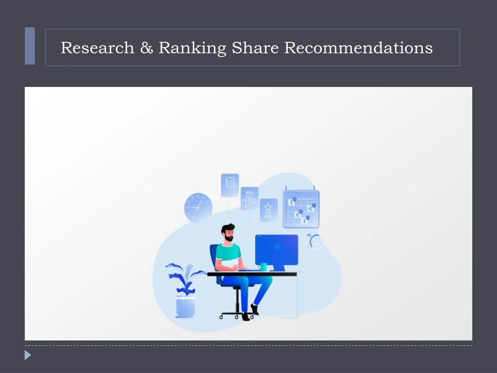 research ranking share r ecommendations
