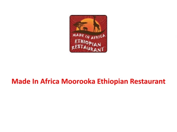 Made In Africa Moorooka Ethiopian Restaurant-Moorooka - Order Food Online