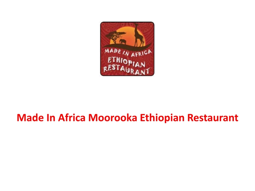 made in africa moorooka ethiopian restaurant