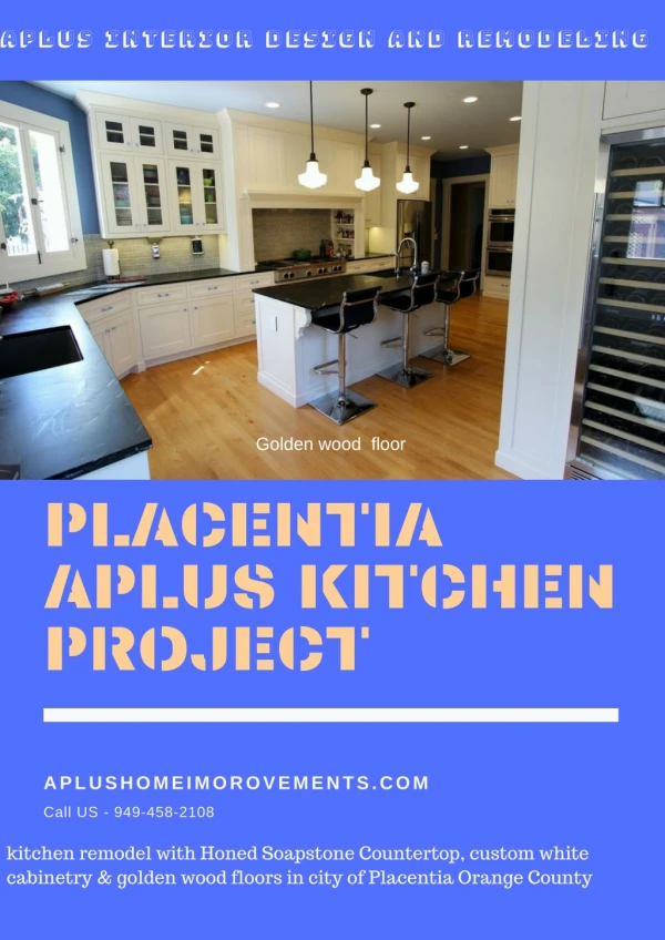 Placentia Aplus kitchen project